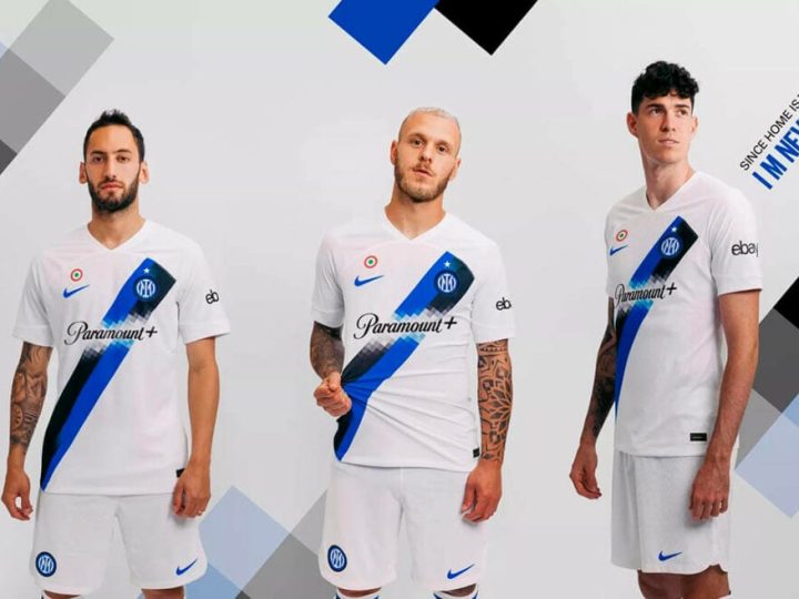 Inter de Milão apresenta o seu novo uniforme reserva para a temporada 2023/24